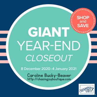 Stampin’ Up! Giant Year-End Clearance!