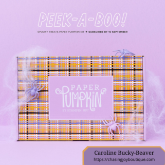 Peek-A-Boo!: September Paper Pumpkin